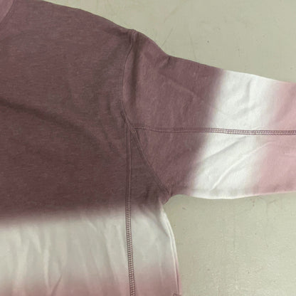 All At Once New York Shirt Black Womens long Sleeve Sequin Fleece Sz M Pullover