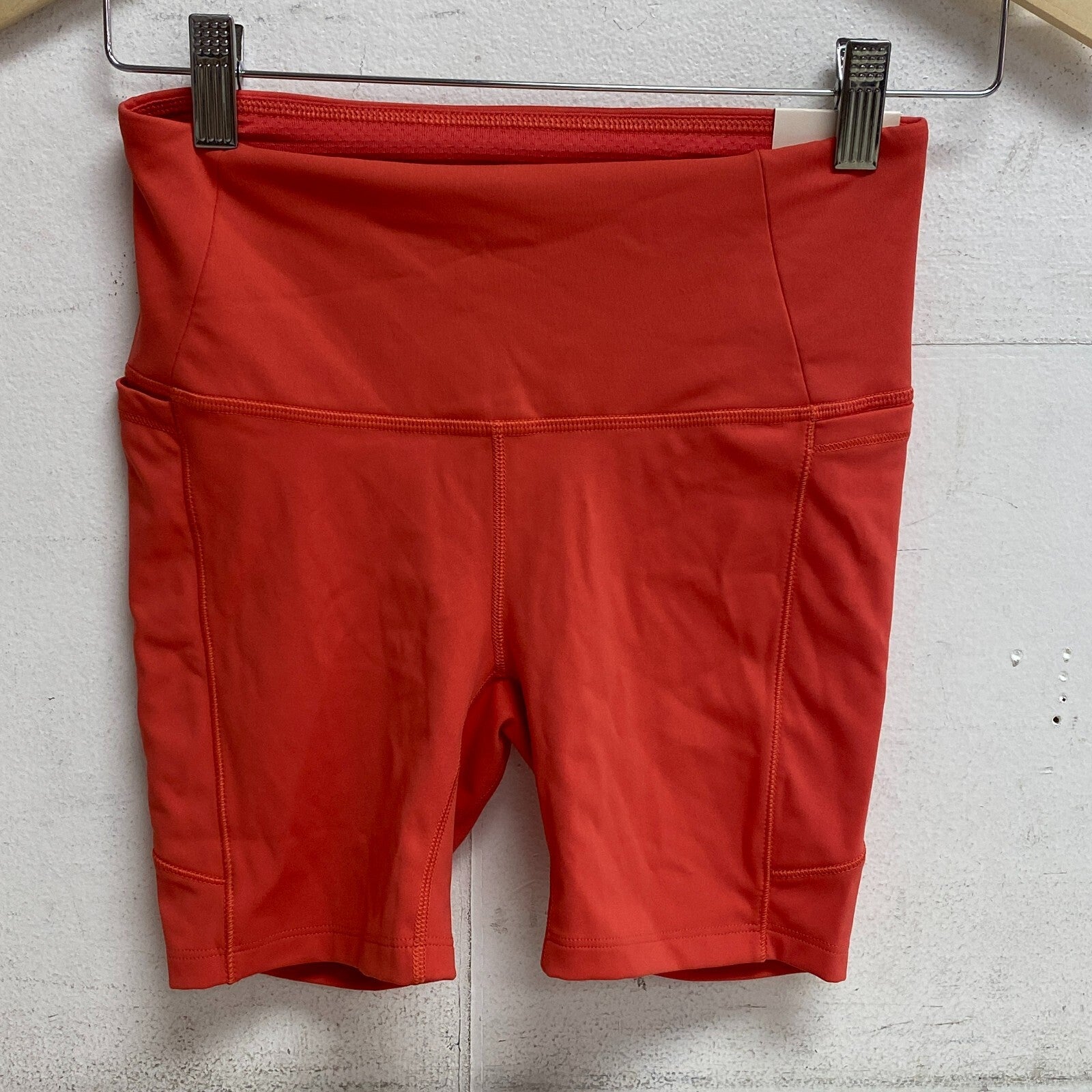 Calia Women's Energize High Rise 5" Bike Shorts Aquatic Coral Summer WAX12311FFS