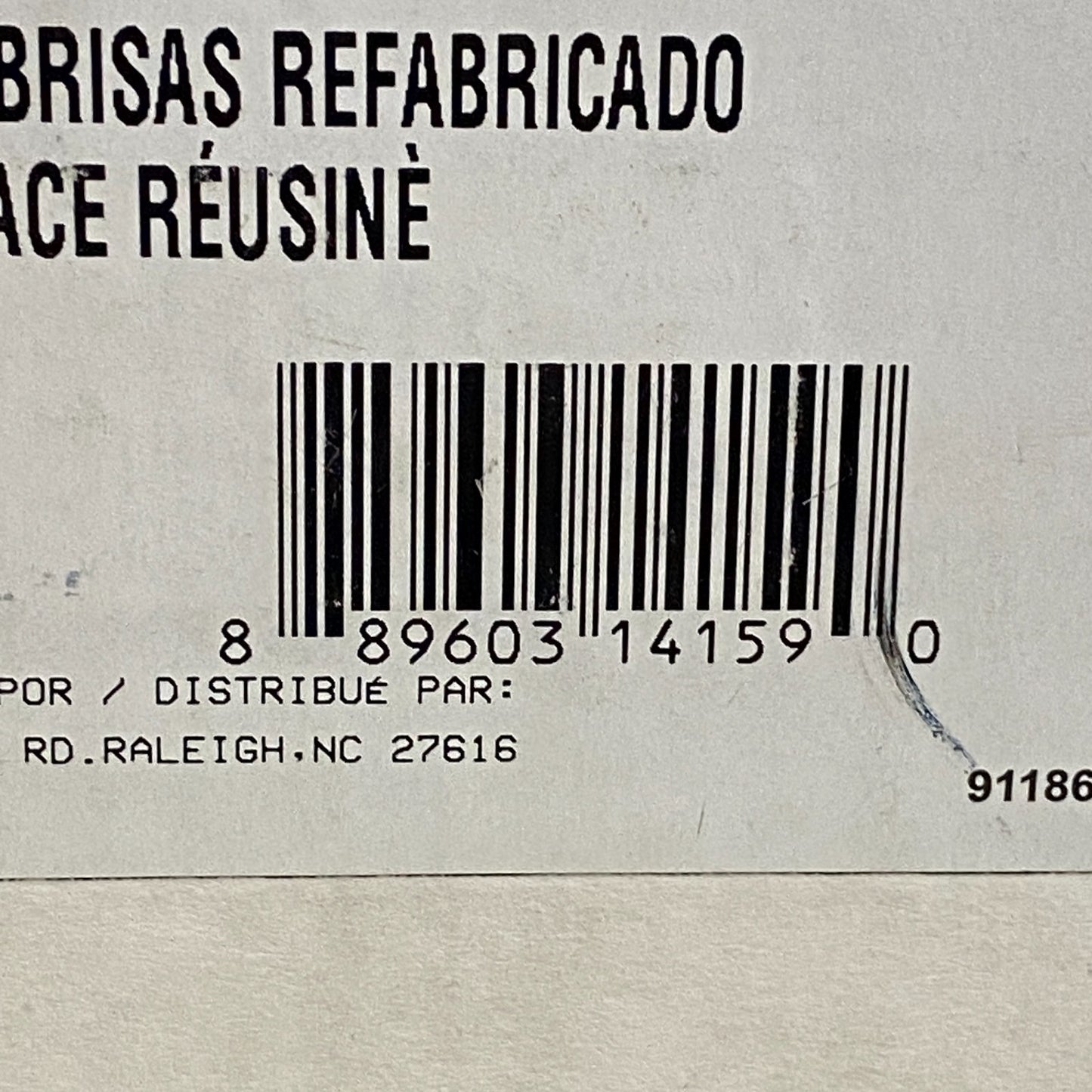 CARQUEST Premium Reman Windshield Wiper Motor Front 40‑1049