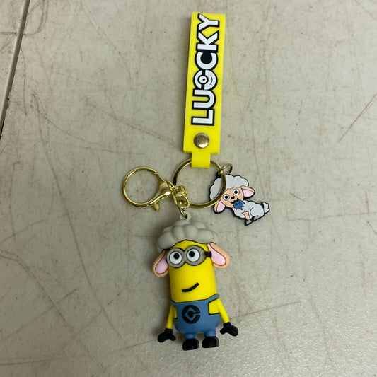 Assorted Silicone Despicable Me Minions Keychain Rooster Minion Accessory - NEW