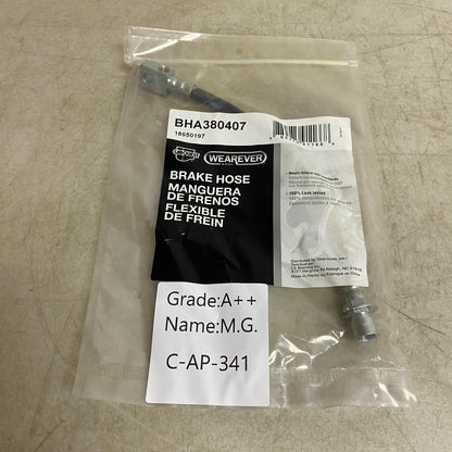 Carquest Brake Hose Assembly Rear Center for 1998–2002 Camaro/Firebird BHA380407