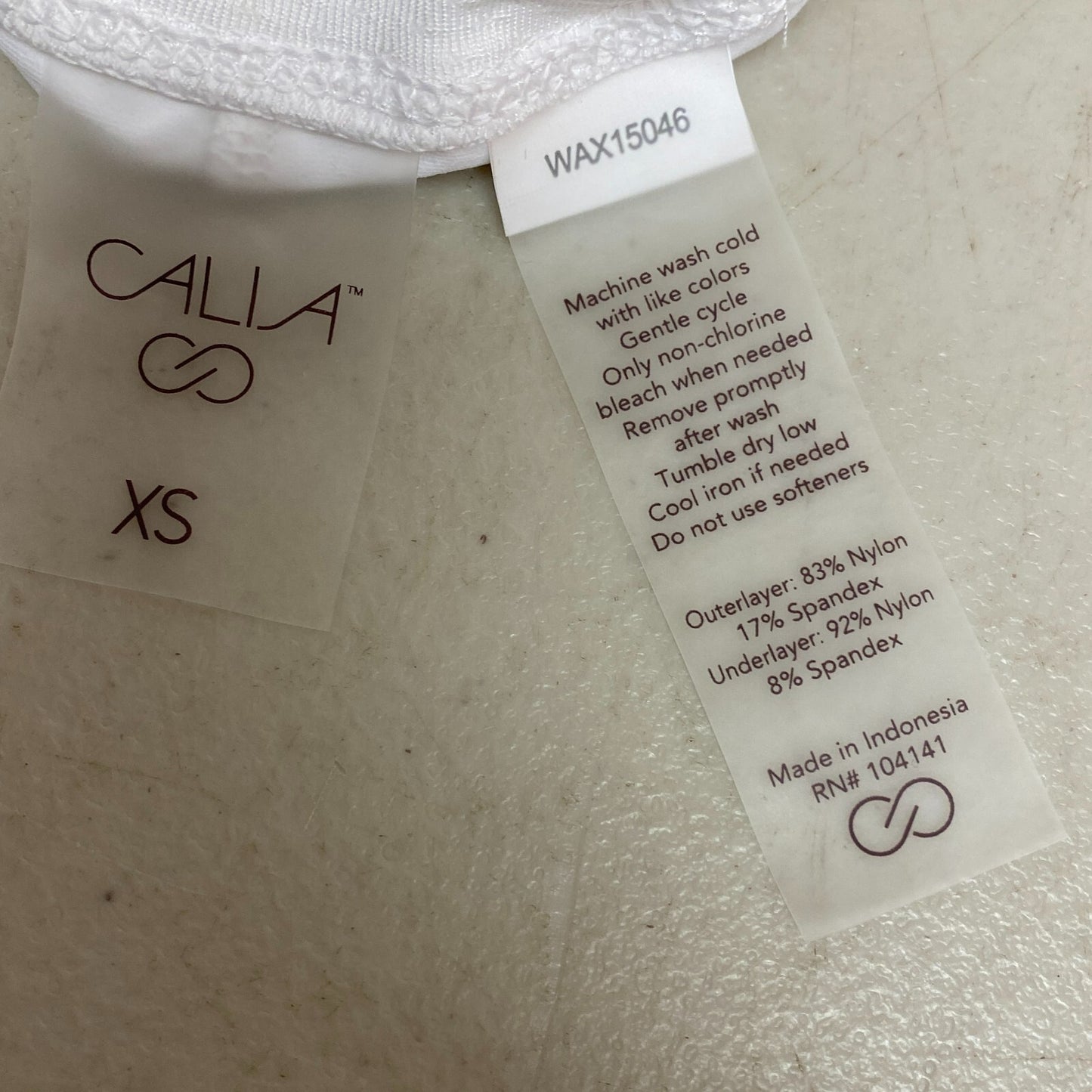 Calia Womens Run Racerbak Romper Pure White Sleeveless Solid Stylish WAX15046