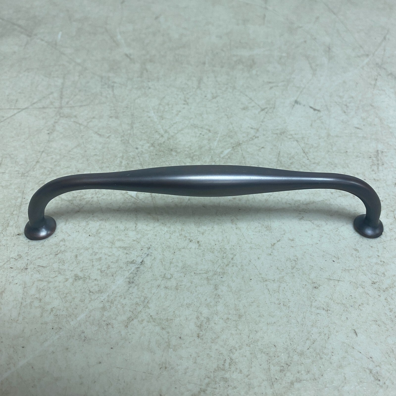 Signature Hardware 6-1/4'' Padilla Solid Brass Cabinet Pull - Oil Rubbed Bronze