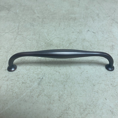 Signature Hardware 6-1/4'' Padilla Solid Brass Cabinet Pull - Oil Rubbed Bronze