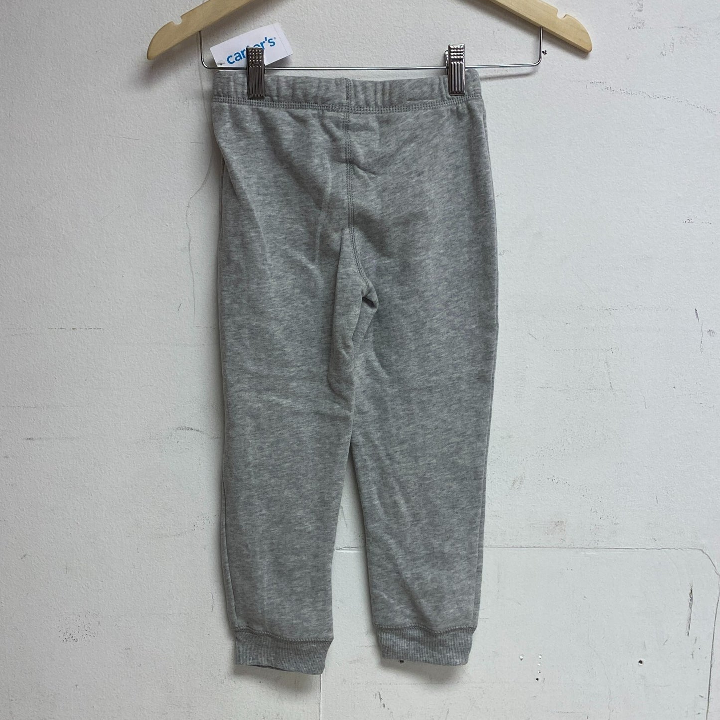 Carter's Light Gray cotton polyester Jogging Pants size 5t/5A toddler