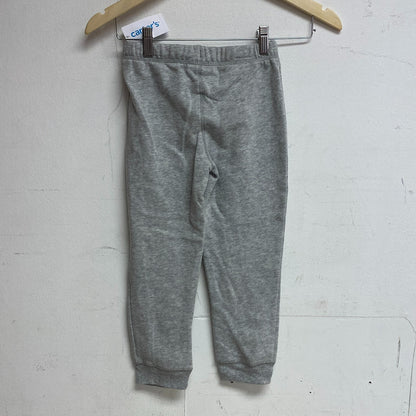 Carter's Light Gray cotton polyester Jogging Pants size 5t/5A toddler