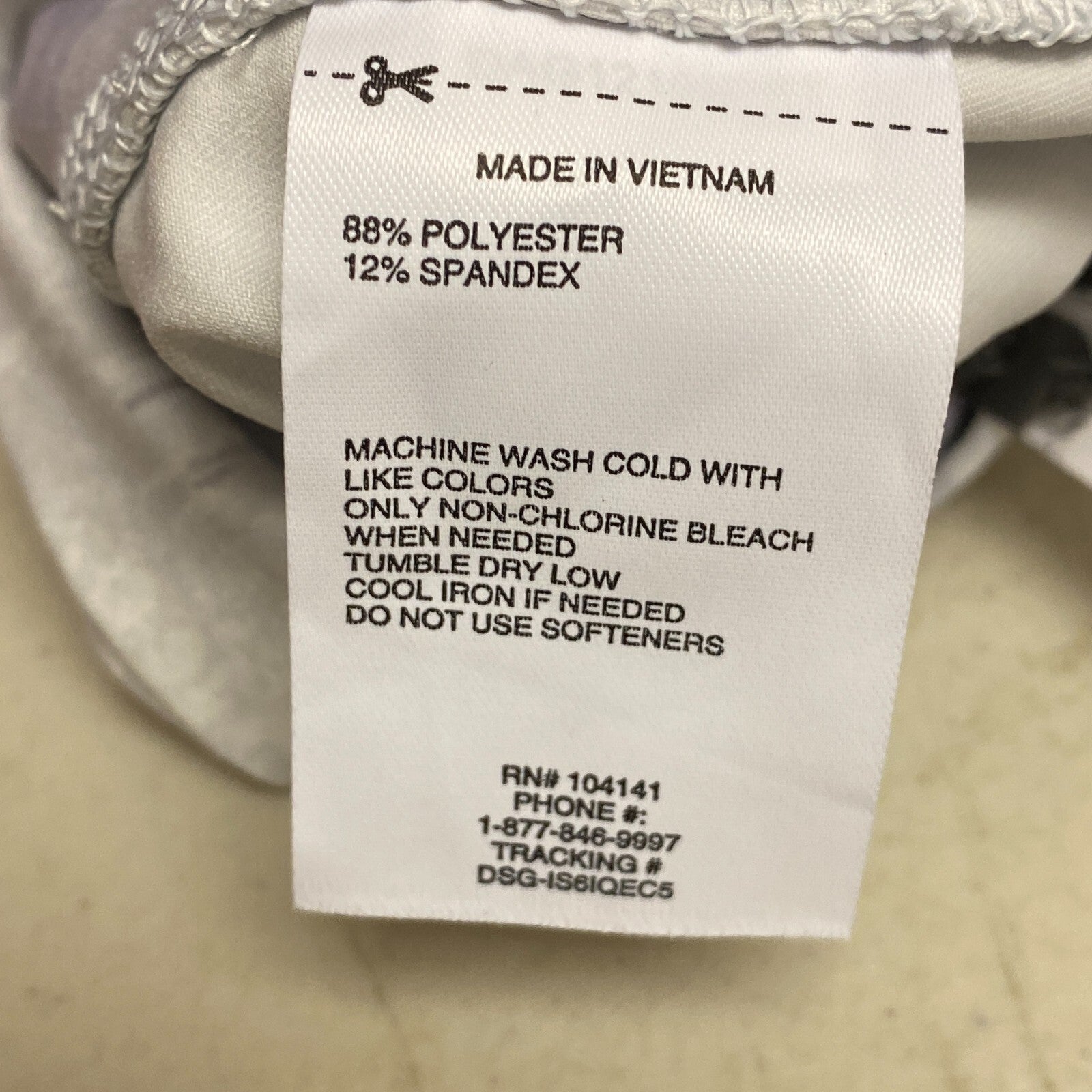 DSG Girls Performance Crossover Front Ankle Waist 7/8 Tight PRT Torn Camo Grey