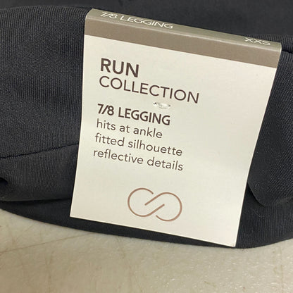 Calia Womens Run 7/8 Legging Energize Reflective Tight Ankle Pure Black WAX12263
