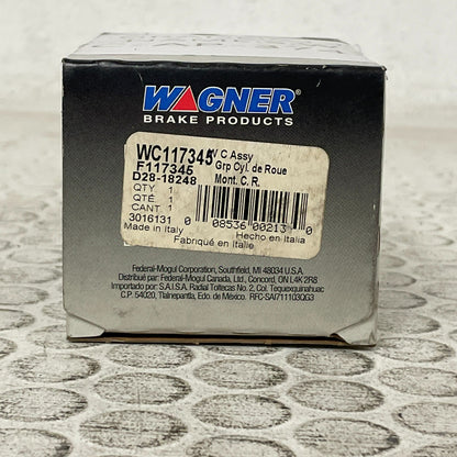 WAGNER WC117345 Rear Brake Wheel Cylinder 88-97 Ford Taurus Mercury Sable 13/16"