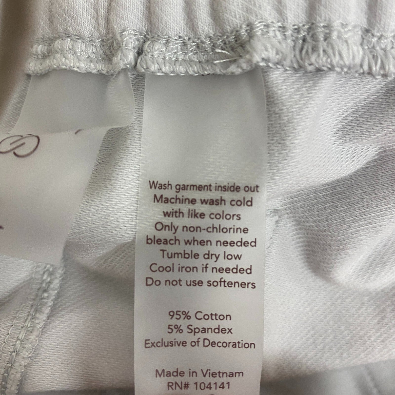 Calia Womens Twill Trapunto Jogger Nimbus Cloud Solid Stylish WAX12278