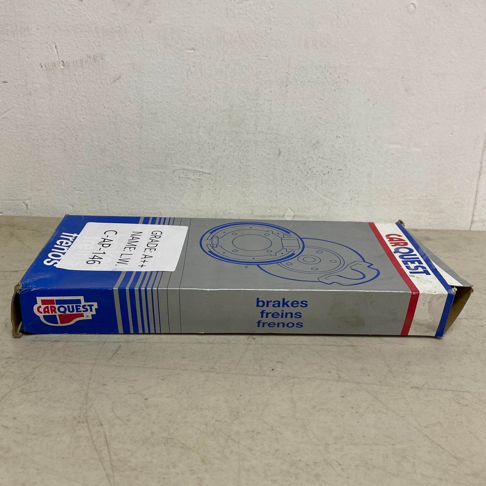 Carquest Wearever Brake Hose Assembly w/ Banjo Fitting & Copper Washers BHA38906