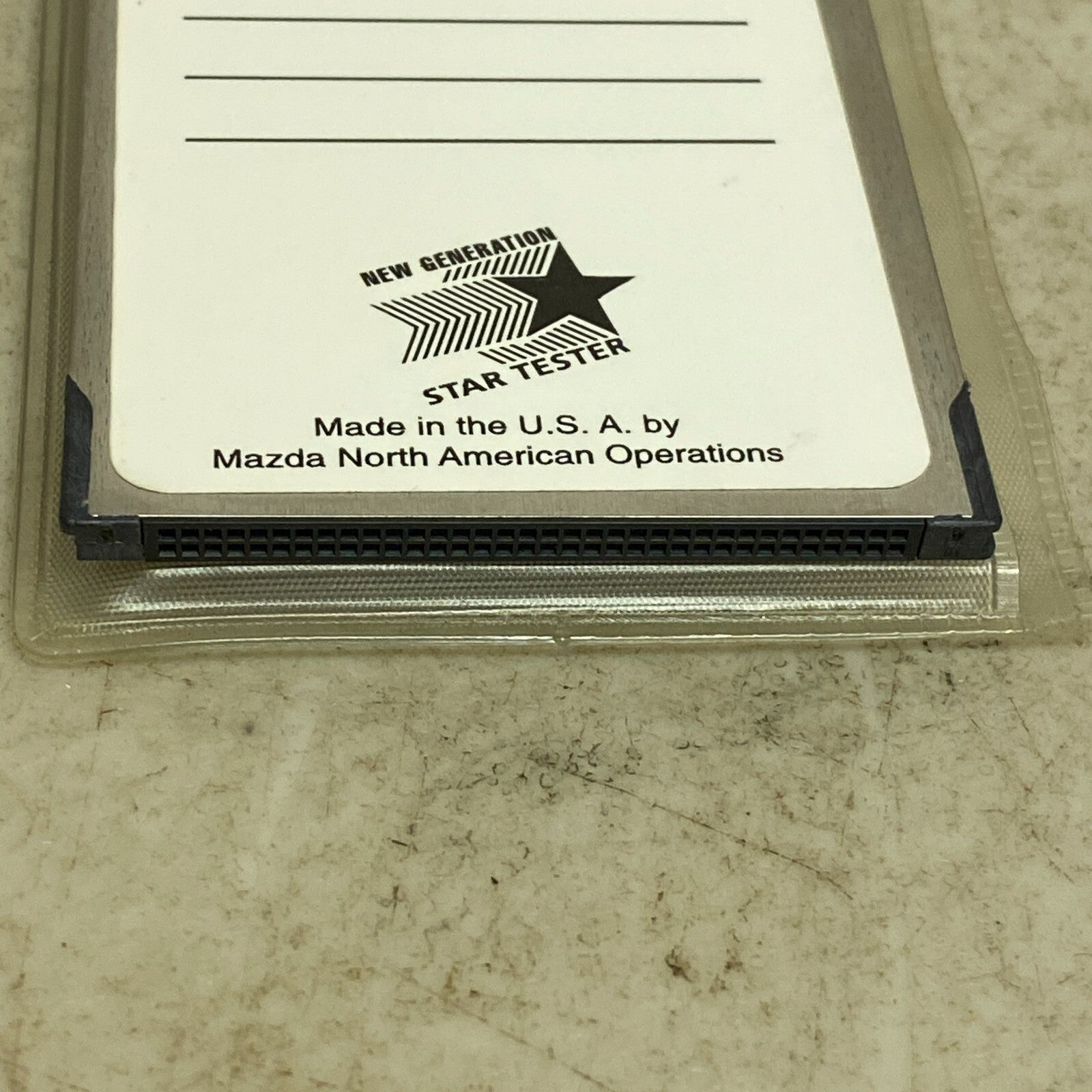 Mazda Data Transfer Card 2000 MPV Federal w/ immobilizer 1 & 2 49G0-88-024