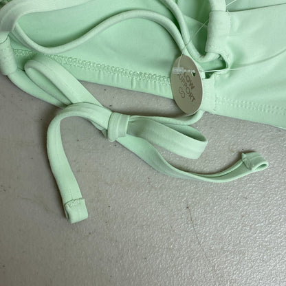 Calia Women's Swim Collection Low Support Triangle Bikini Top Pistachio Green