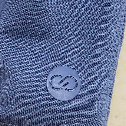 Calia Women Everday Relaxed Tee Blue Jean Short Sleeve Crew Neck WAX11251