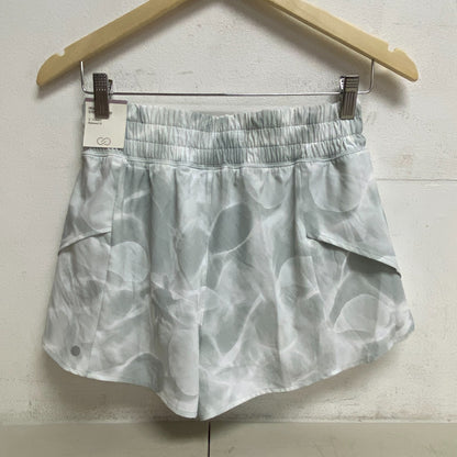 Calia 3" Inseam High Rise Step Up Short Aquatic Coral Light Green WAX12351PRT