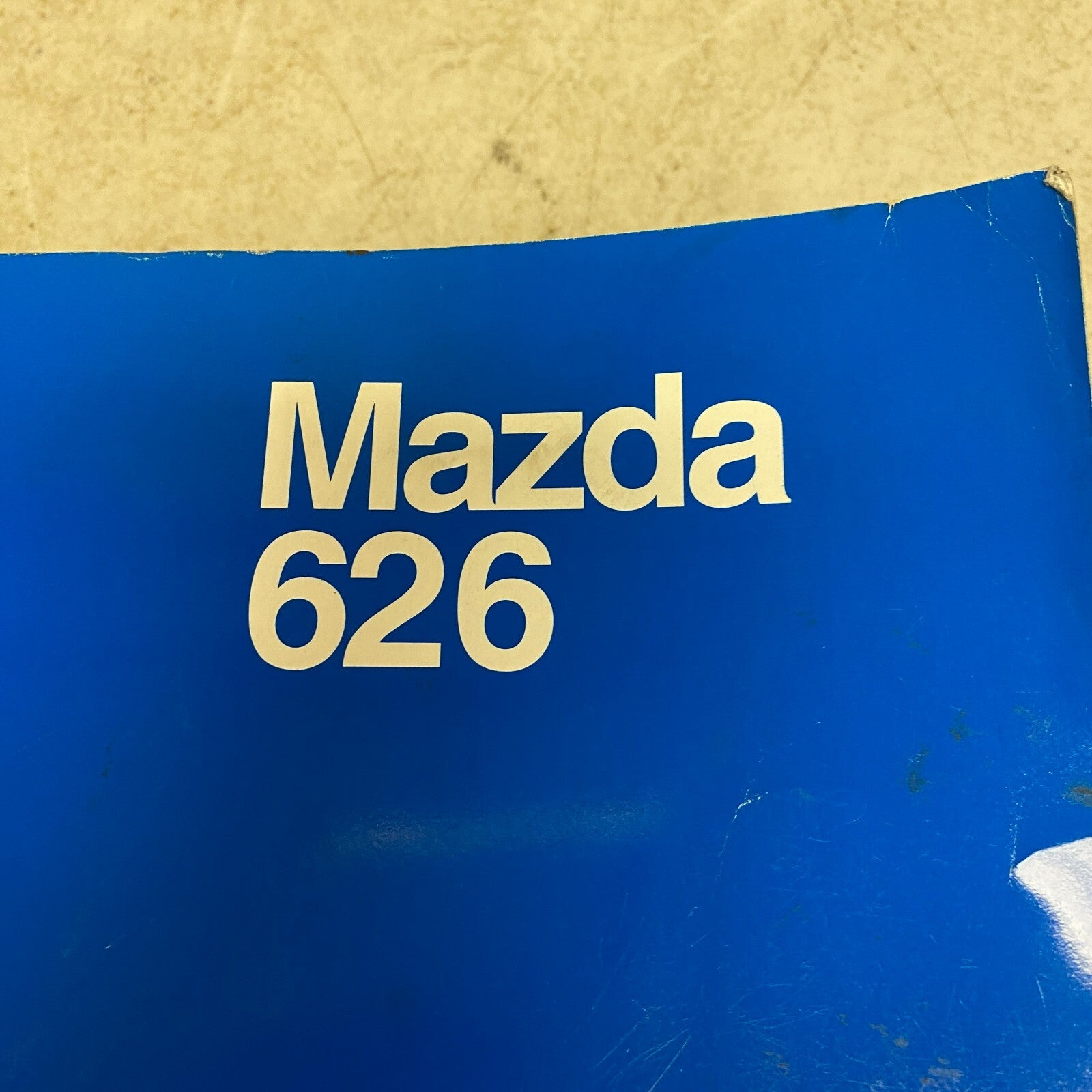 Mazda 626 2002 Workshop Manual 9999-95-019B-02 , #578-1CP