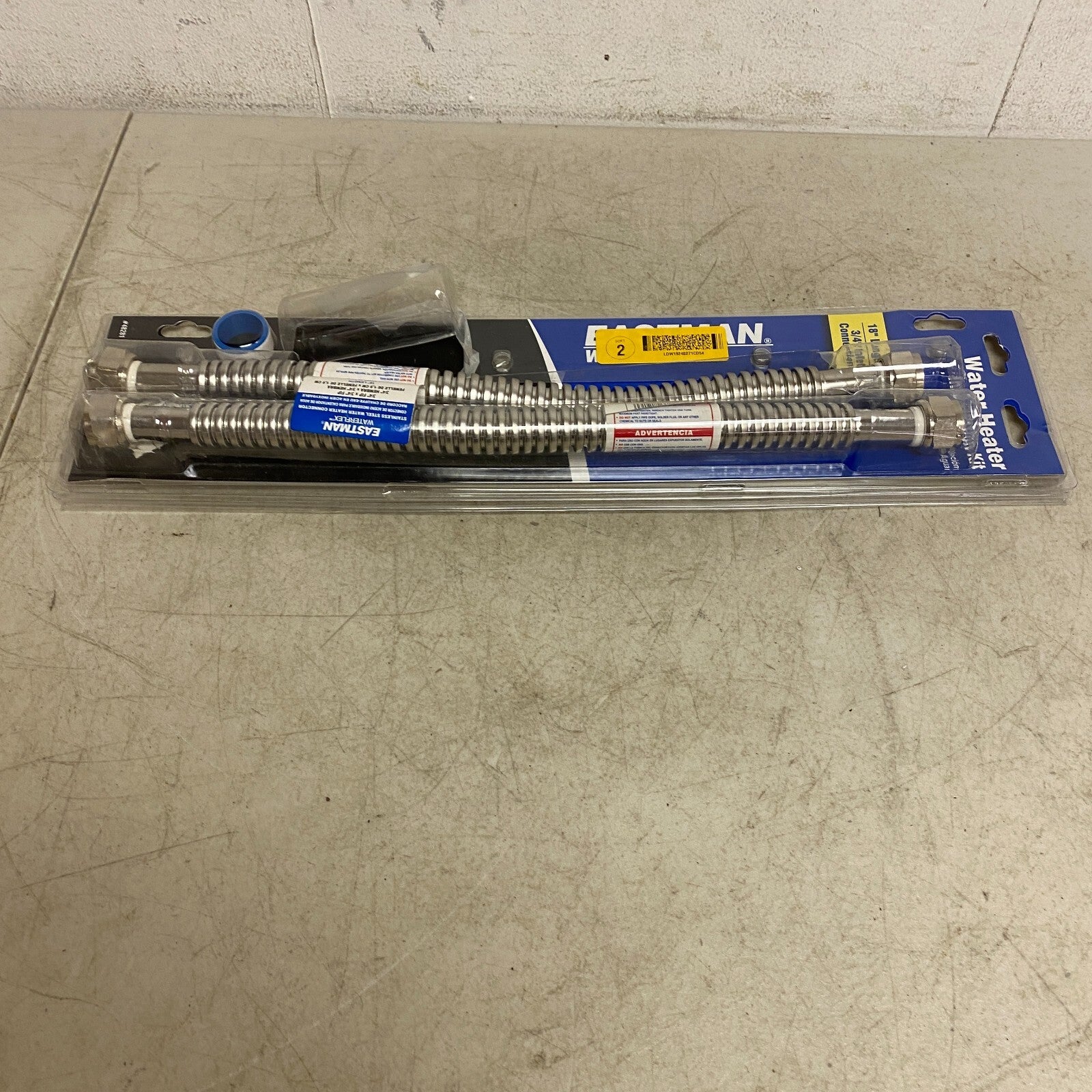 Eastman Water Heater Installation Kit 3/4" Copper pipe, 3/4" Threaded iron pipe