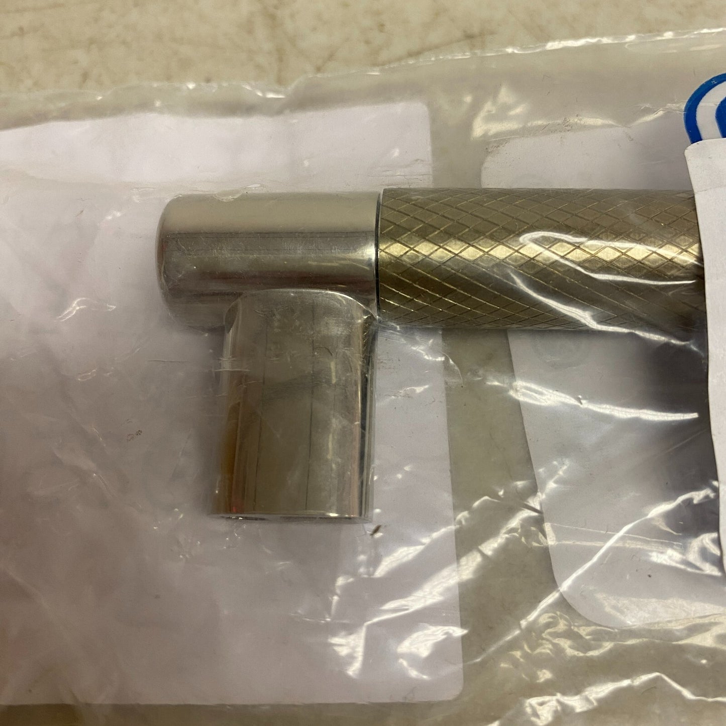 Signature Hardware Cabinet Pull Polished Nickel/Stainless Steel |6-3/8"inch