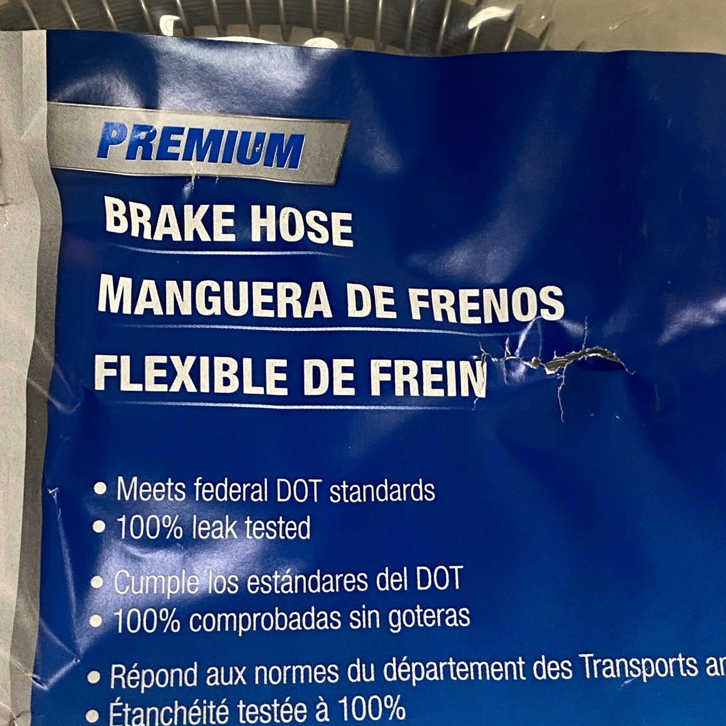 Carquest PREMIUM Brake Hose Assembly Washers Front Left Universal Fit BHA139076