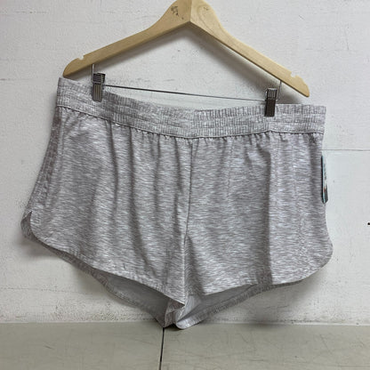 DSG Womens 3 in Performance Stride Short Pure White Heather DAW39320APRT