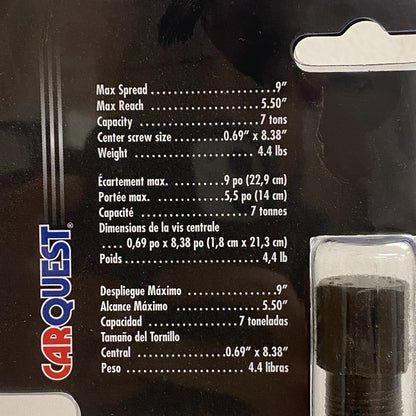 Carquest 31536 Two Jaw Pulley Puller 9" Reversible Gear Puller 7 Ton