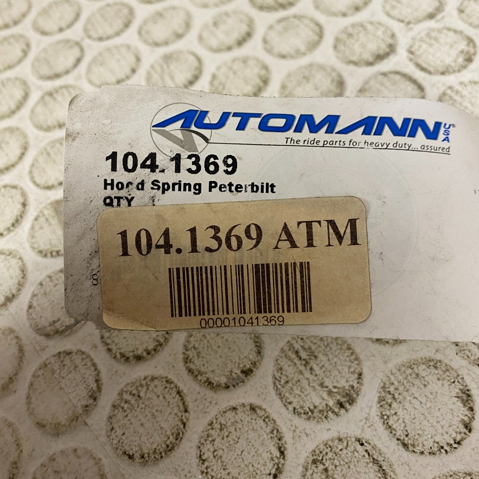 Automann Peterbilt Hood Spring 104.1369