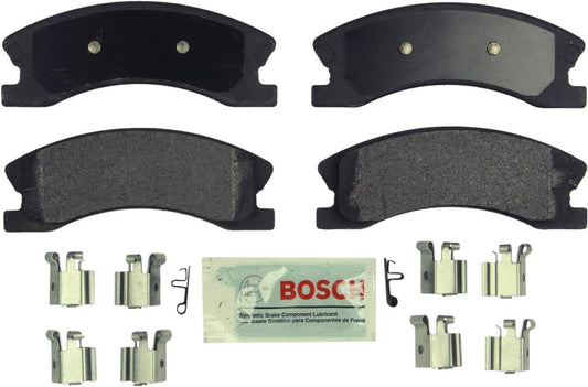 BOSCH BE945H Blue Semi-Metallic Disc Brake Pads w/ Hardware Jeep Grand Cherokee