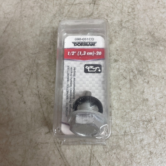 Dorman 090-051CD Magnetic Oil Drain Plug 1/2" - 20 Single Oversized Thread