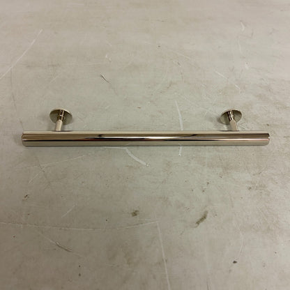 SIGNATURE HARDWARE 8" Diehl Adjustable Round Brass Drawer Pull - Polished Brass