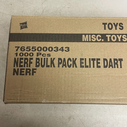 Geniune Hasbro Darts 1000PCS Bullets Pack for Nerf N-Strike Elite 2.0 Series Blu