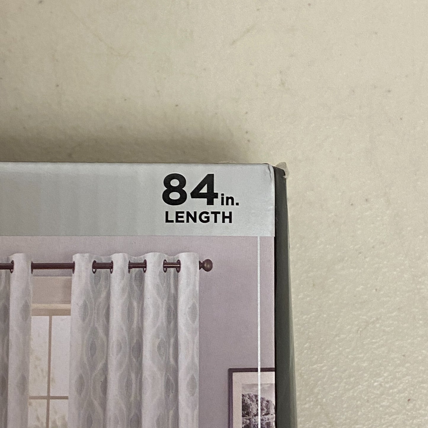 Eclipse Absolute Zero - 100% Blackout One Grommet Panel Curtains 50"x84" - Gray