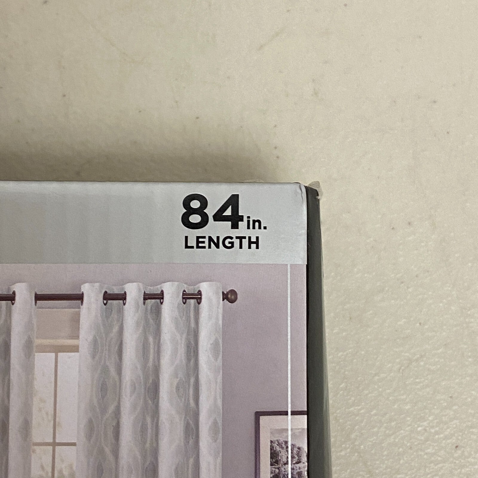 Eclipse Absolute Zero - 100% Blackout One Grommet Panel Curtains 50"x84" - Gray