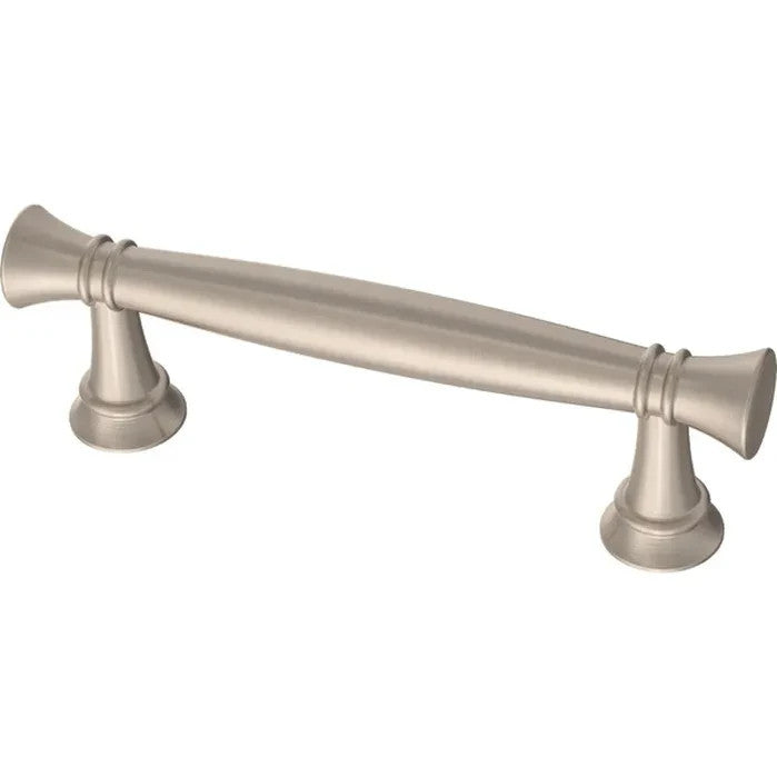 Brainerd Flared Edge 3″ Satin Nickel Rectangular Bar Pull P43473W‑SN‑C