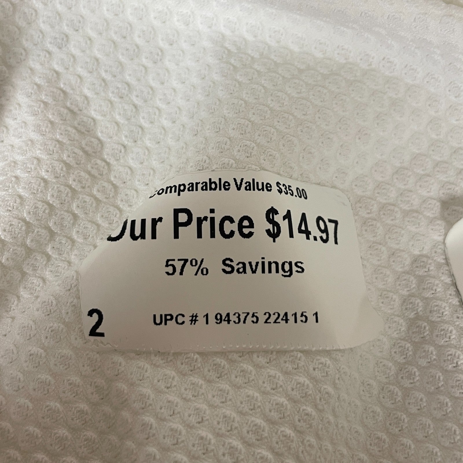 CALIA Womenâs High-Low Mesh Tank Top Pure White WAX31209 Sleeveless Activewear