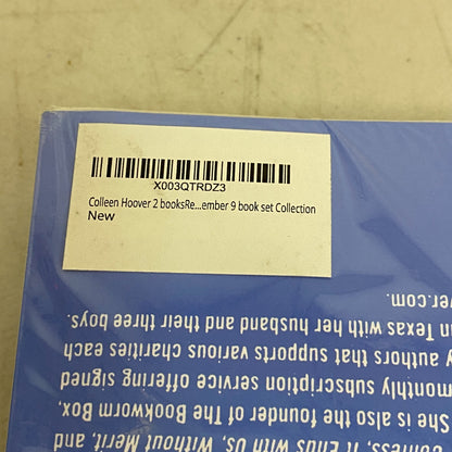 Colleen Hoover 2 Piece Superset Includes "Reminders of Him" + "November 9" Books