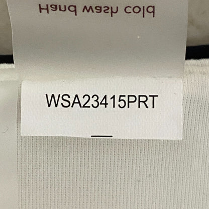 Calia Women's Shirred V Front Mid Rise Bottom Wavy Blocks Neutral WSA23415PRT