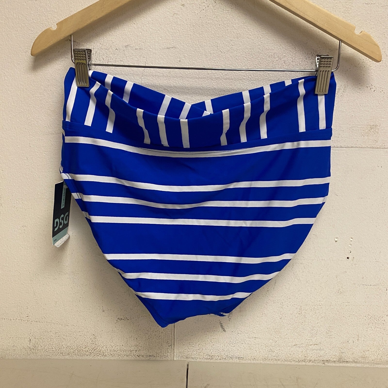 DSG Women's WOS V High Waist Bottom Speed Blue Striped White DSW2804PRTZ