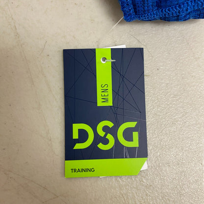 DSG Performance Novelty Textured Training Short University Navy/Cobalt DAM20114N