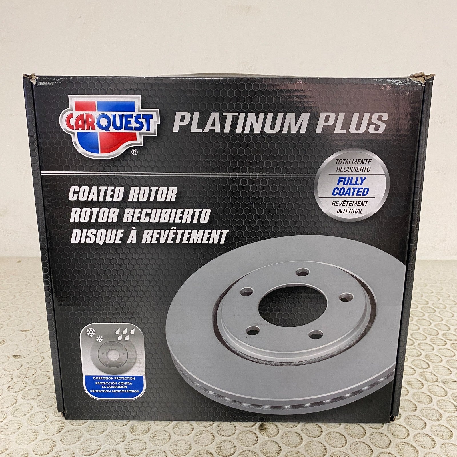 Carquest Wearever Rear Brake Rotor YH145716C for Nissan Frontier Painted