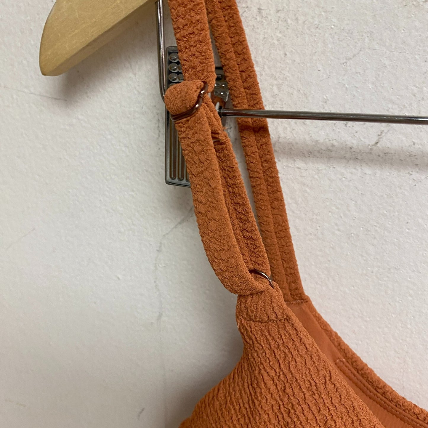 Calia Womens Tie Back Bikini Top Apricot Aura WSA23200