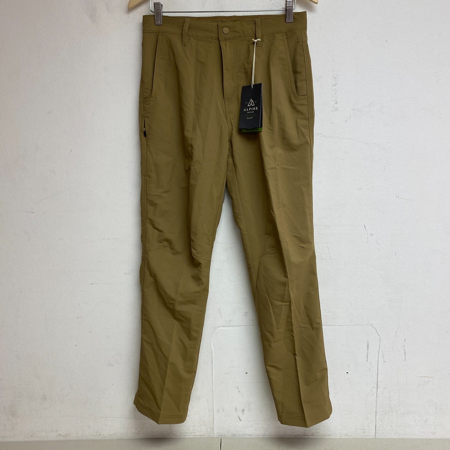 Alpine Design Men's M AD Straight Trailhead Tech Pant Ermine Brown ADM20900 New!