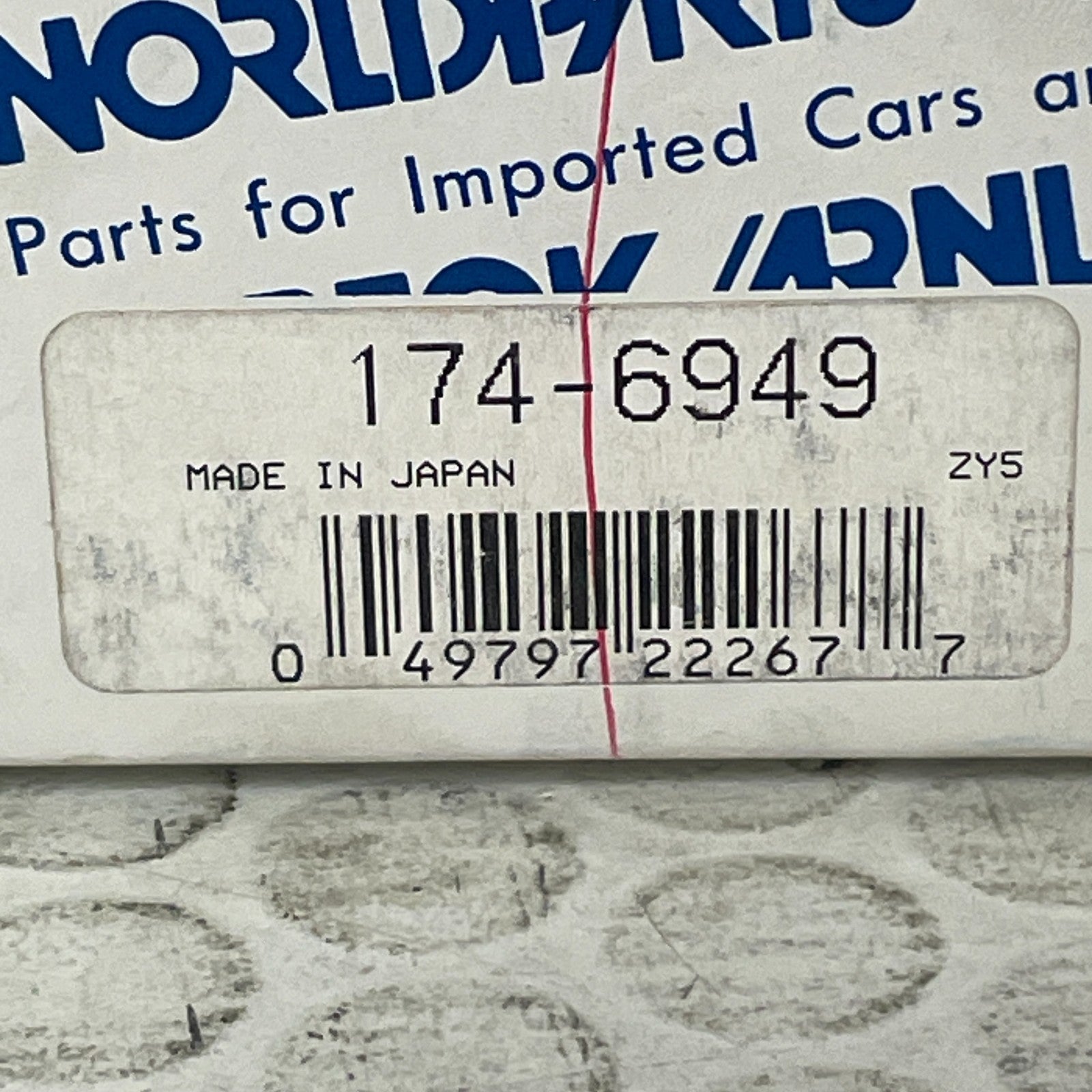 Beck Arnley 174-6949 Distributor Cap & Wire Kit 1987-1992 Toyota Tercel