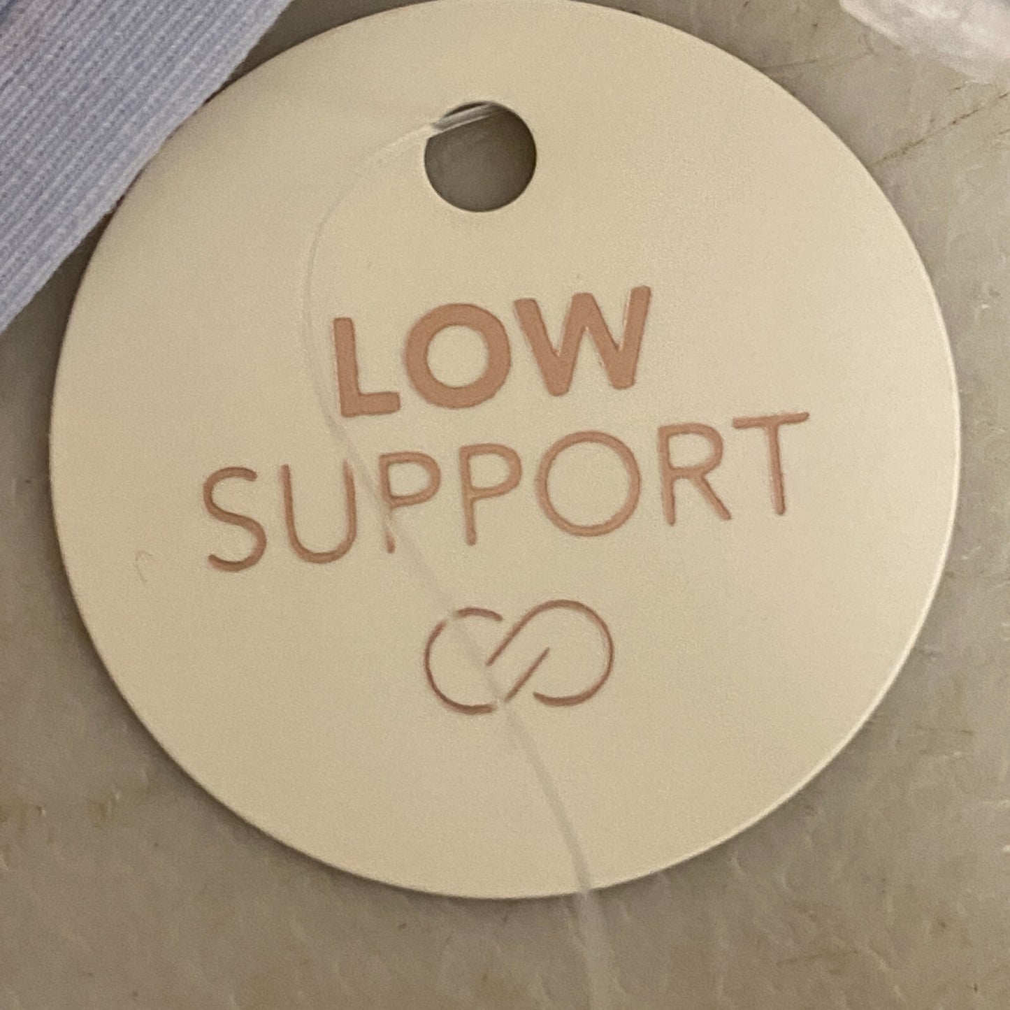 Calia Women's Swim Collection Low Support Tie Back Bikini Top Blue WSA22215 New