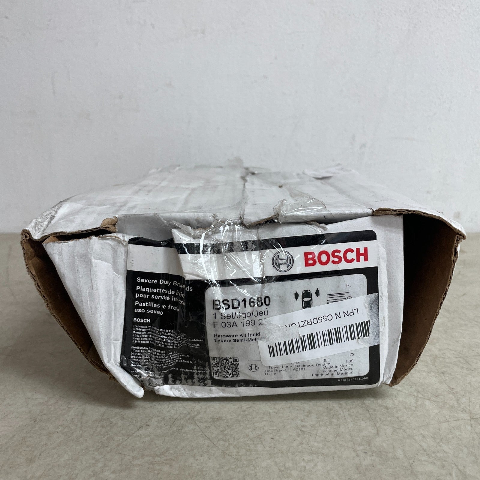 Bosch BSD1680 Front Severe Duty Semi-Metallic Brake Pads F250 F350 Super Duty