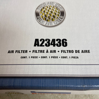 Purolator Classic Engine Air Filter Panel 13.63″ × 6.75″ A23436 Volvo Fit