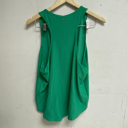 Calia Women's Scoop Racer Tank Top Green Glow WAX11205S Sleeveless BRAND NEW