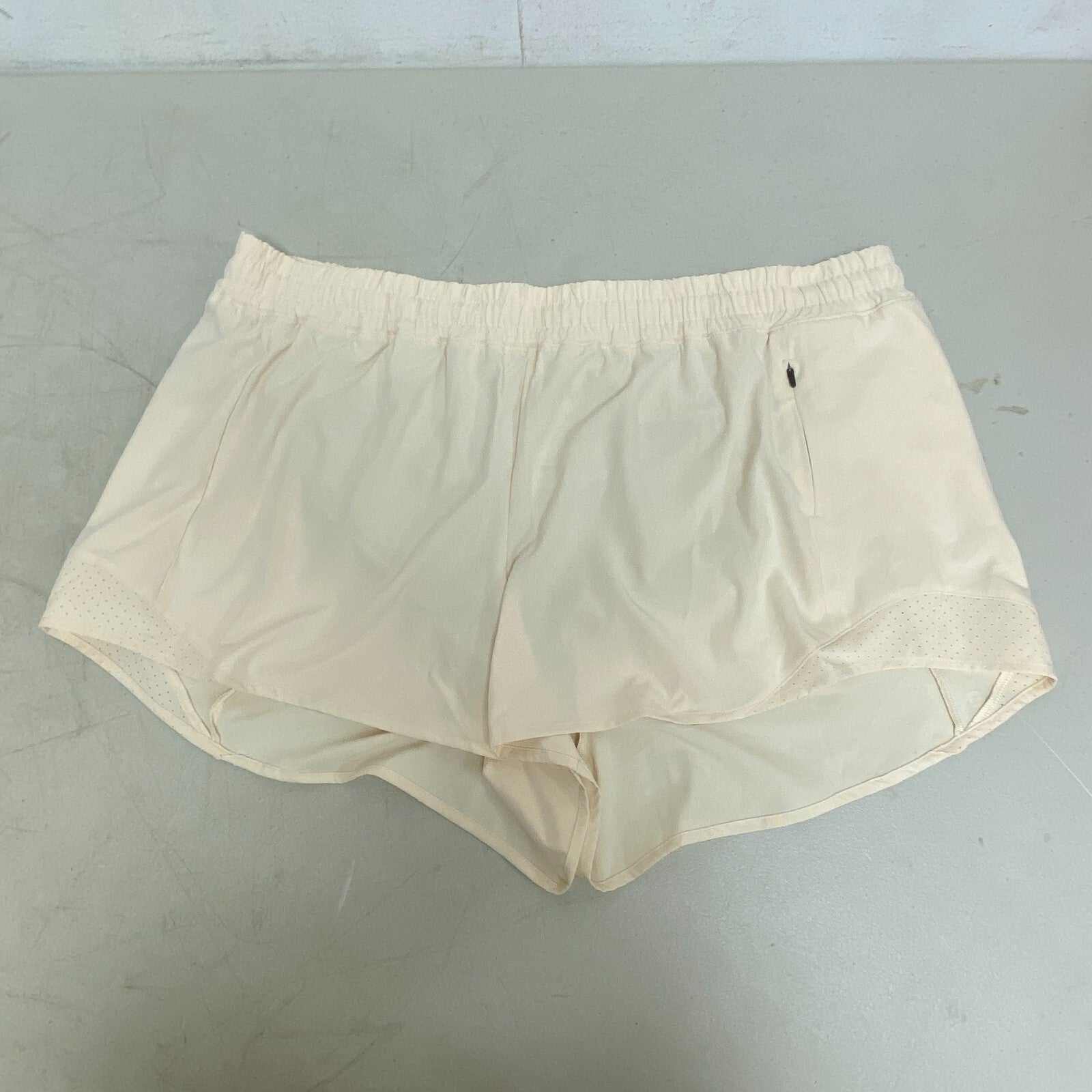 Calia Women 3" Run Mid Rise Infinity Run Short Relaxed Fit Washed Peach WAX12336