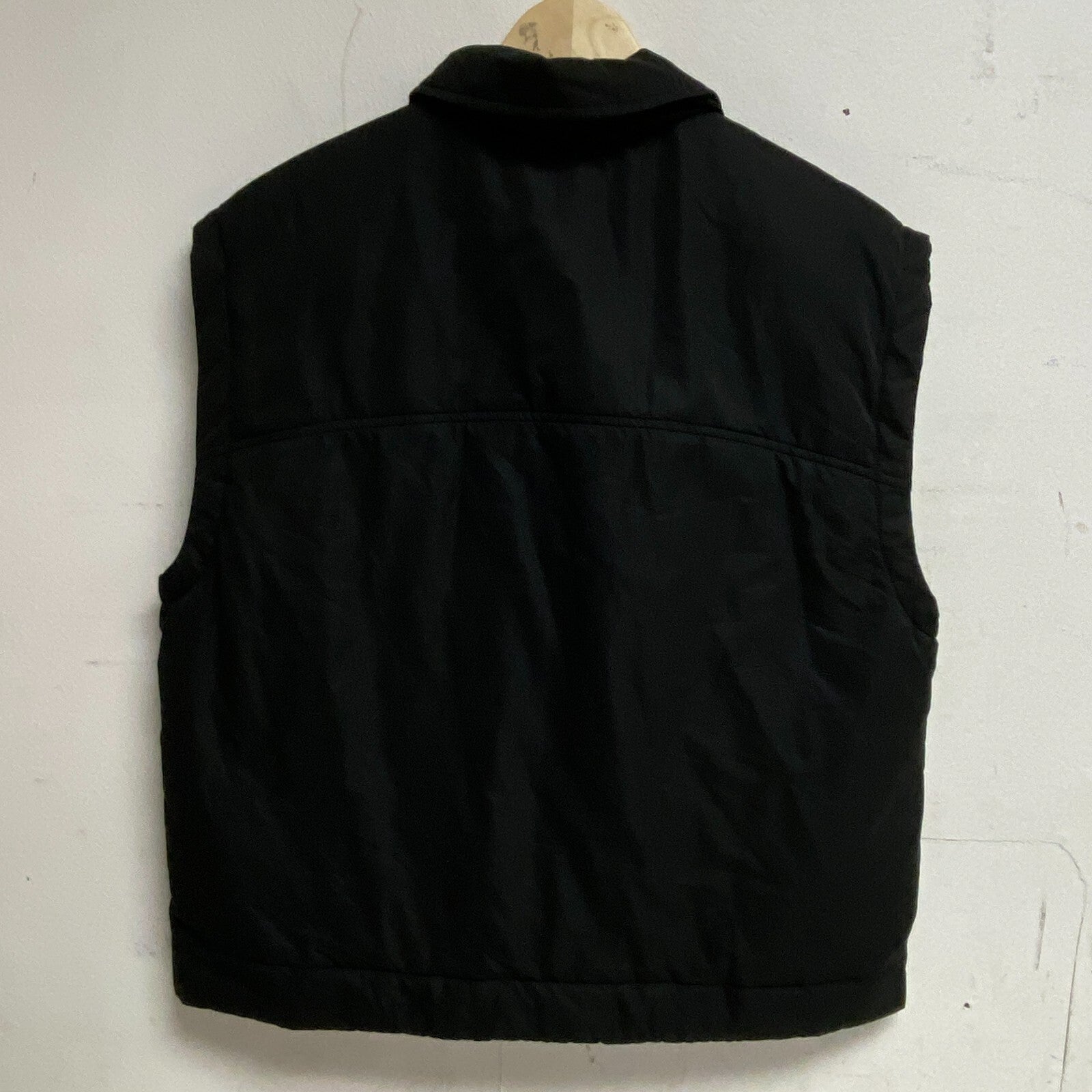 "CALIA Women's Fashion Zip Vest Pure Black WAX36035 " BRAND NEW