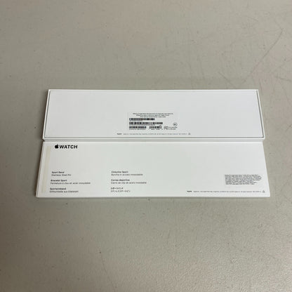 Apple Watch SE (1st Gen) GPS, 40mm Silver Aluminum Case w Abyss Blue Sport Band