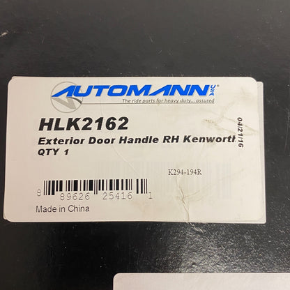 Automann HLK2162 Exterior Door Handle Right Hand Kenworth T600 T800 Series Truck